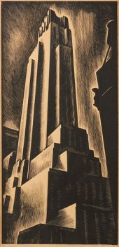 HOWARD COOK "SKYSCRAPER" WOOD