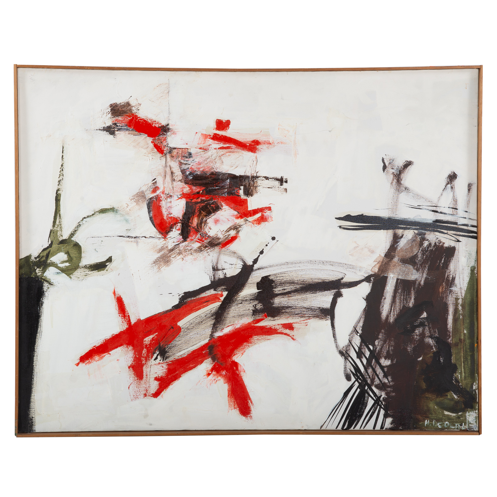 HOWARD DOOLITTLE. "FIRE BIRDS," OIL