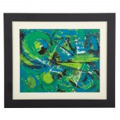 HOWARD DOOLITTLE. GREEN ABSTRA