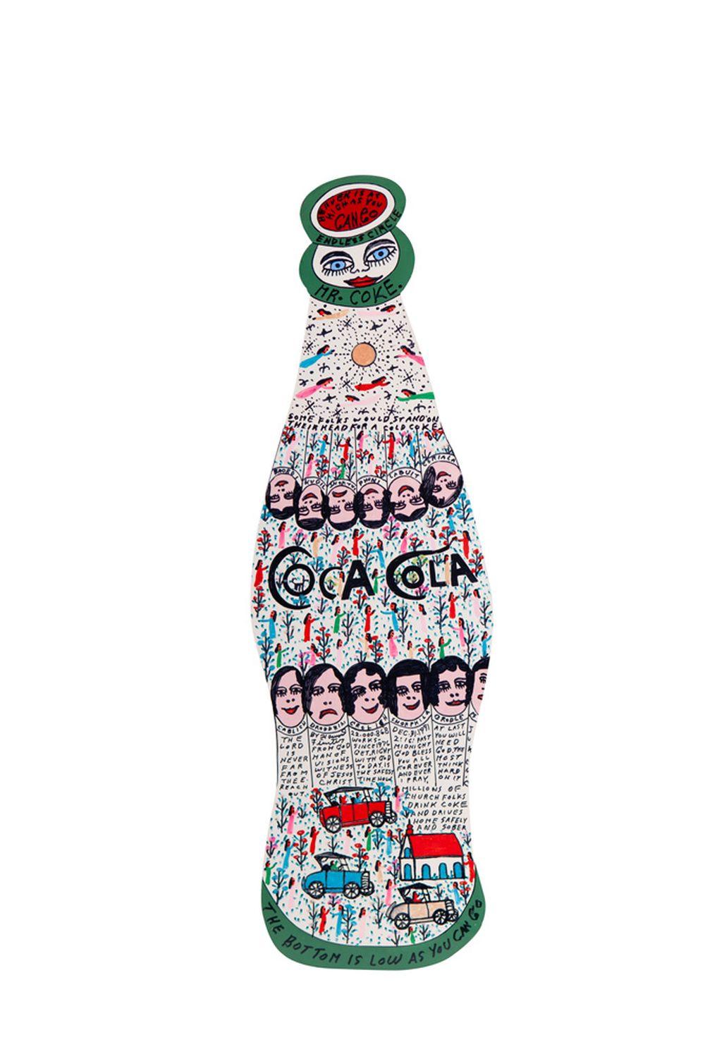 HOWARD FINSTER: "COCA COLA"oil