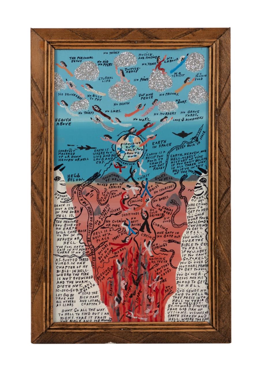 HOWARD FINSTER 'ONLY TWO ROUTS OUT'