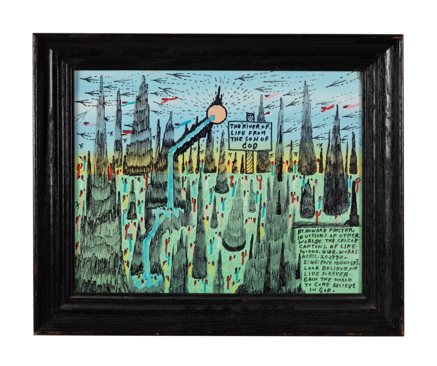 HOWARD FINSTER 'RIVER OF LIFE..' MM