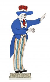 HOWARD FINSTER UNCLE SAM FOLK