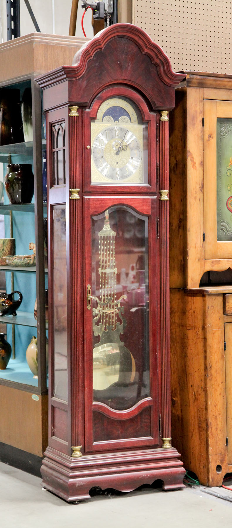 HOWARD MILLER GRANDFATHER CLOCK. 