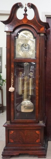 HOWARD MILLER INLAID MAHOGANY