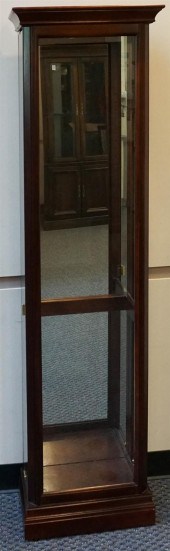 HOWARD MILLER MAHOGANY CURIO C
