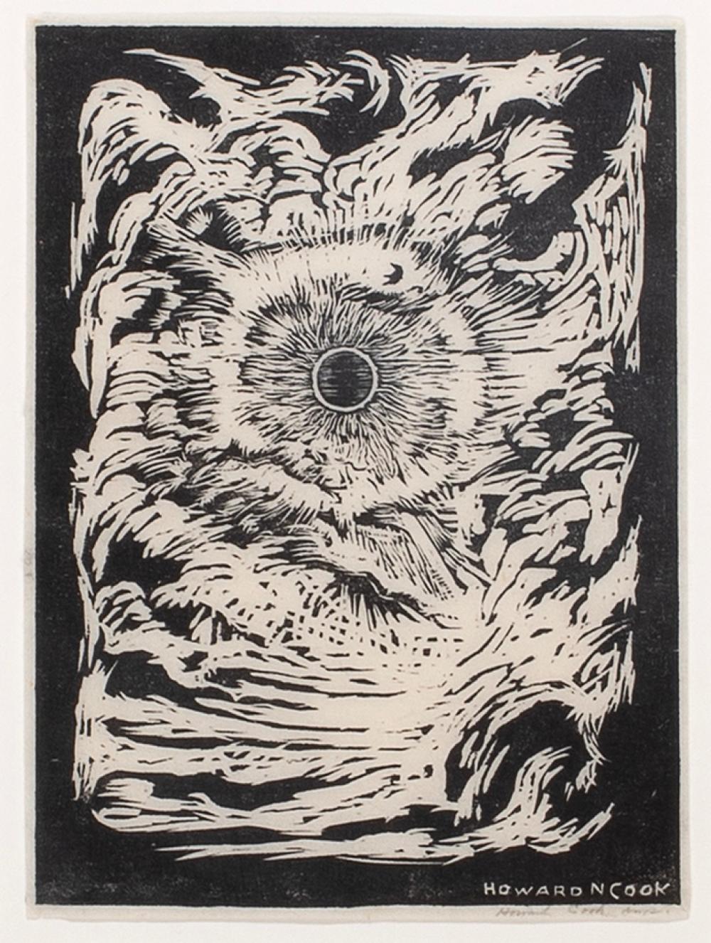 HOWARD NORTON COOK, SUN ECLIPSE,