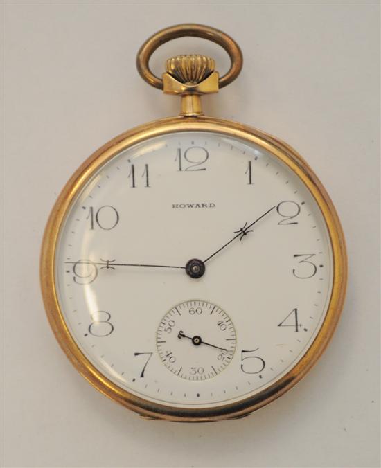 Howard Pocket Watch  14K yellow