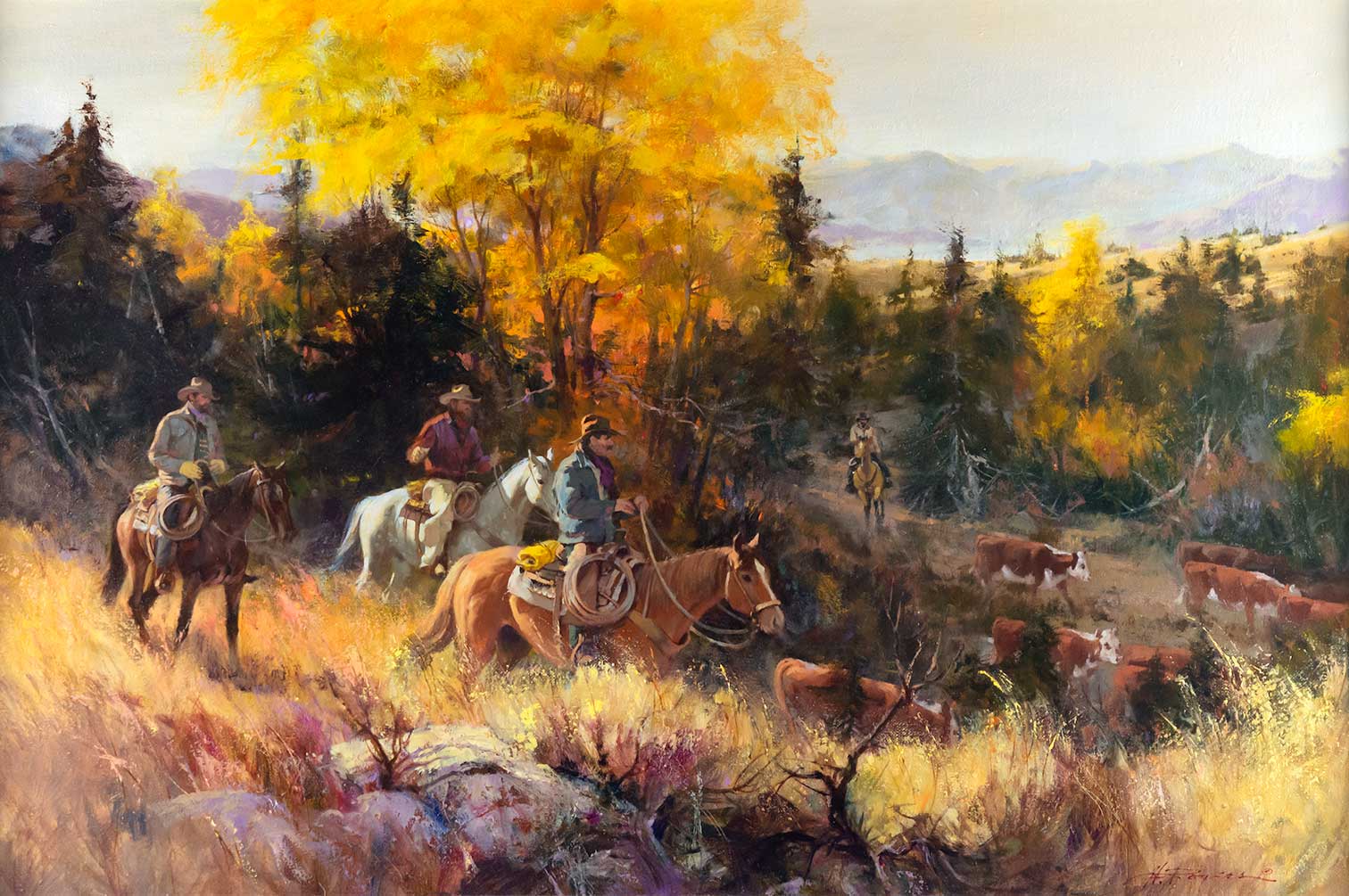 HOWARD ROGERS (1932-2022), DOWN
