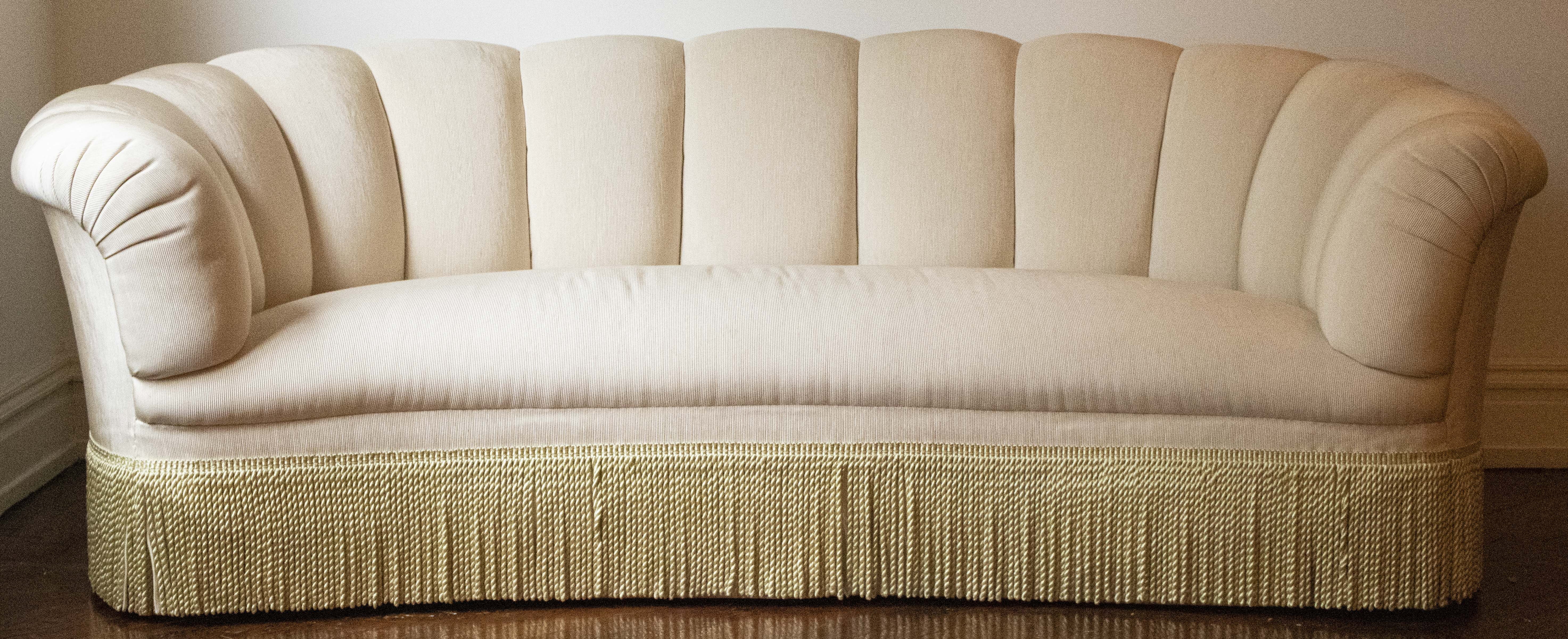 HOWARD & SONS ATTR. UPHOLSTERED