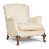 HOWARD & SONS UPHOLSTERED ARMC
