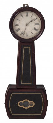 HOWARD-STYLE BANJO CLOCK MASSA