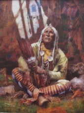 HOWARD TERPNING PRINT ON CANVA