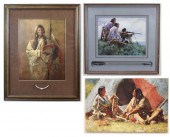 HOWARD TERPNING THREE PRINTSHO