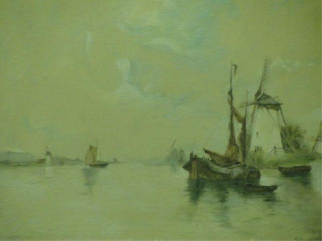 HOWEN? Watercolor Seascape. Very