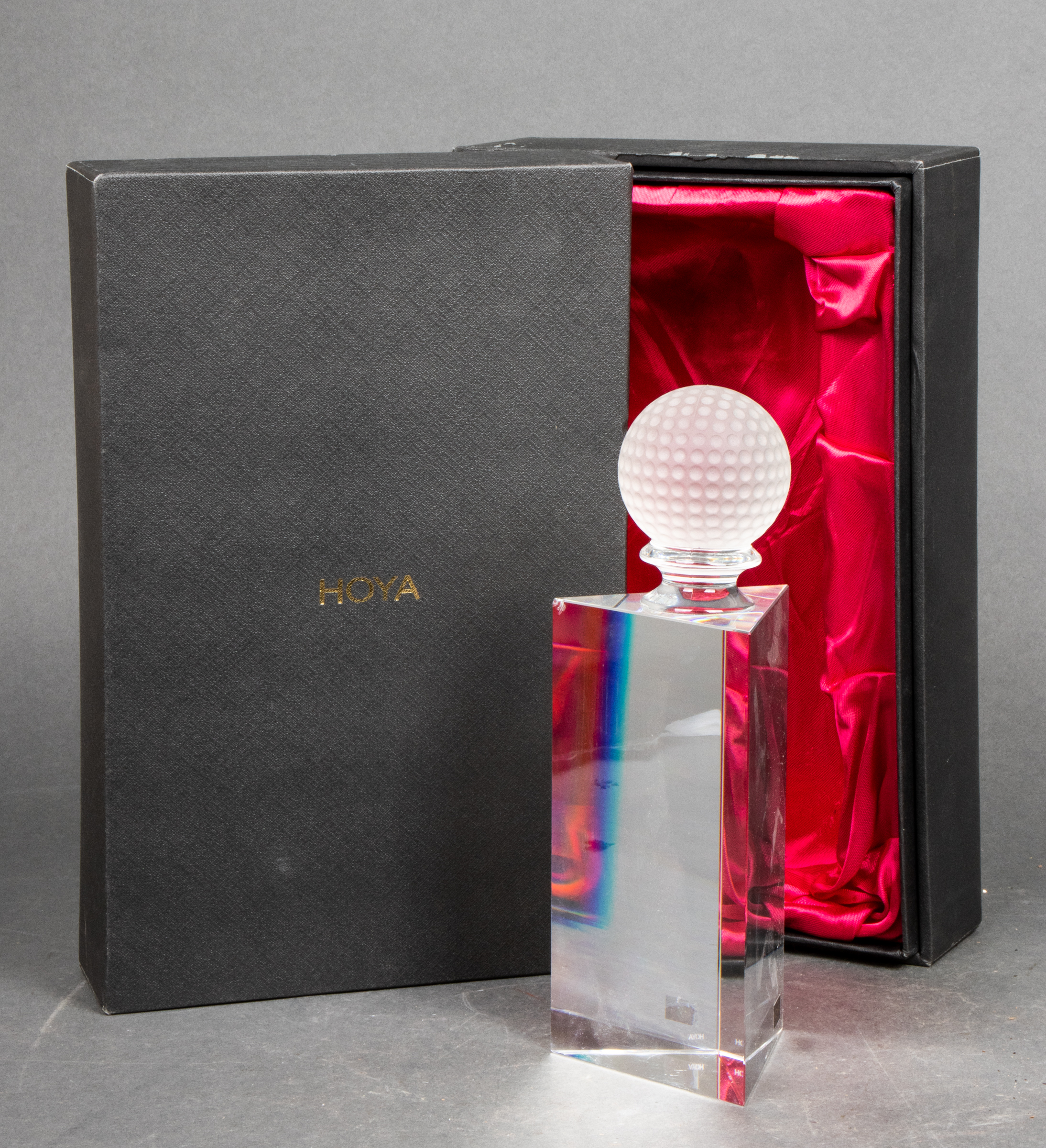 HOYA JAPAN MUSEUM CRYSTAL GOLF BALL