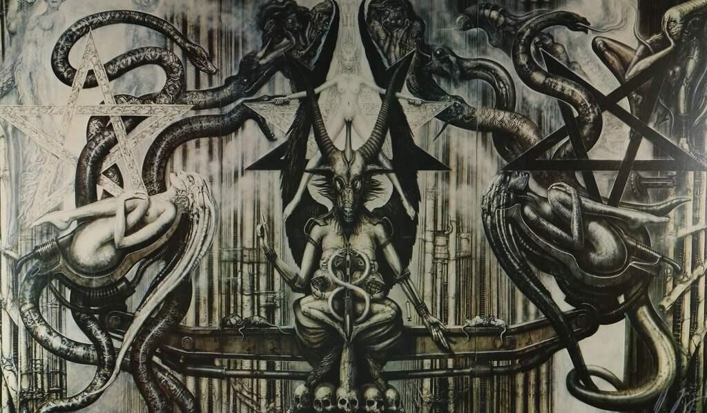 HR GIGER "THE SPELL IV" PRINT,