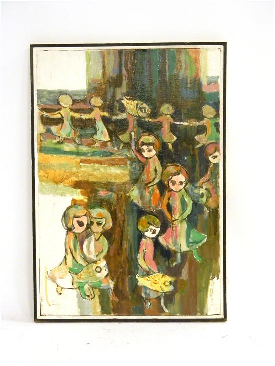 Hsiao-yew HSU  20th C. oil on