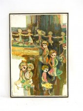 Hsiao-yew HSU  20th C. oil on