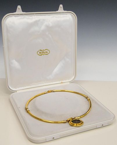 H.STERNS 18KT Y GOLD NECKLACE