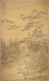 HUA YAN (1682-1756) - LANDSCAP