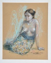 HUANG FONG (1936 ), "UBUD - BA