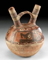 HUARI BRIDGE-SPOUTED VESSEL AB