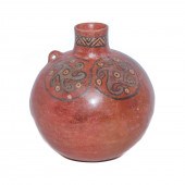 HUARI POLYCHROME BOTTLE, MARIN