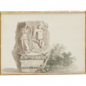 HUBERT ROBERT (ATTRIB.), INK,