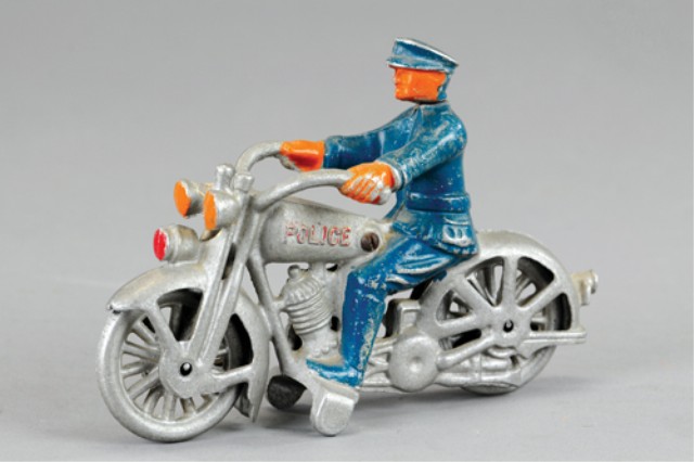 HUBLEY ALUMINUM MOTORCYCLE Marked