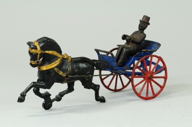 HUBLEY CART Cast iron ornate day