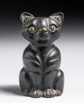 HUBLEY CAST IRON BLACK CAT DOO