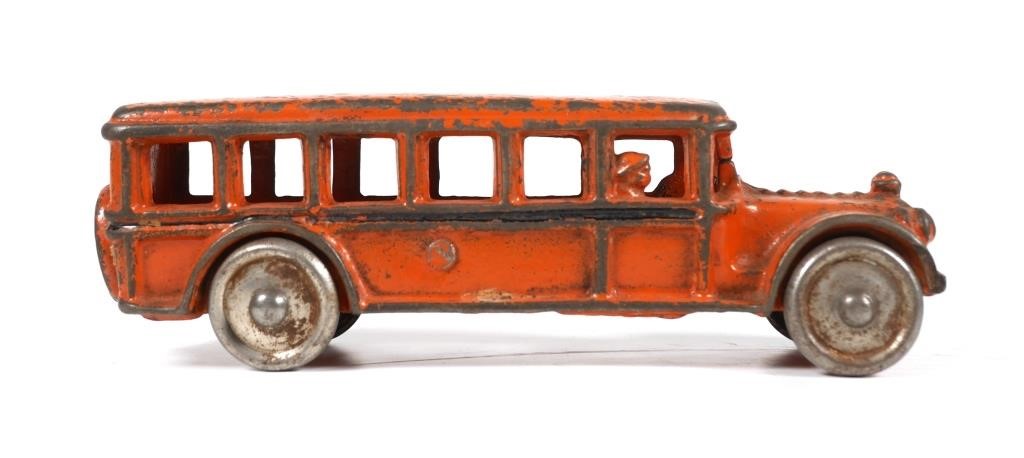 HUBLEY CAST IRON BUS TOYSee