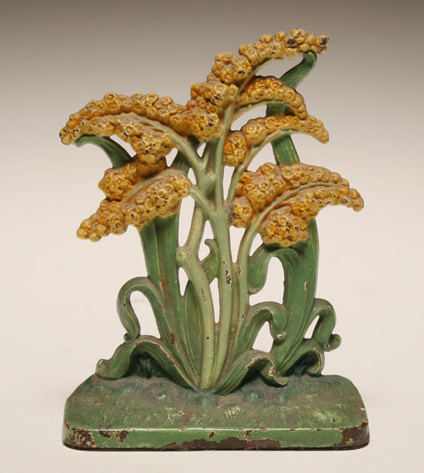 Hubley cast iron doorstop;
