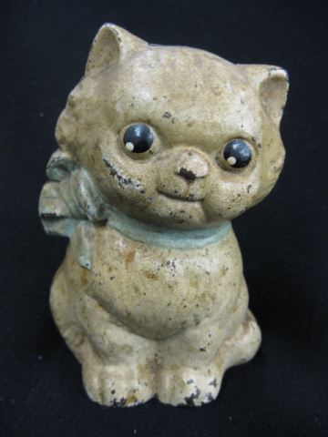 Hubley Cast Iron Figural Still