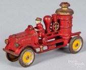 HUBLEY CAST IRON FIRE PUMPERHu