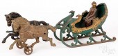 HUBLEY CAST IRON HORSE DRAWN S