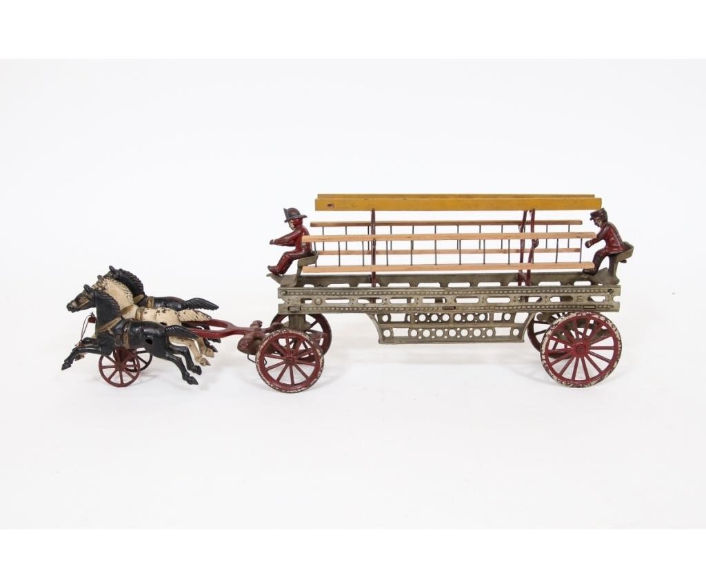Hubley cast iron horse drawn