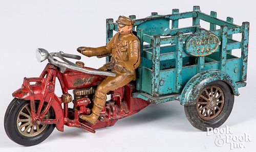 HUBLEY CAST IRON INDIAN TRAFFIC