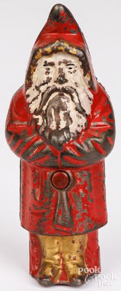 HUBLEY CAST IRON SANTA STILL B