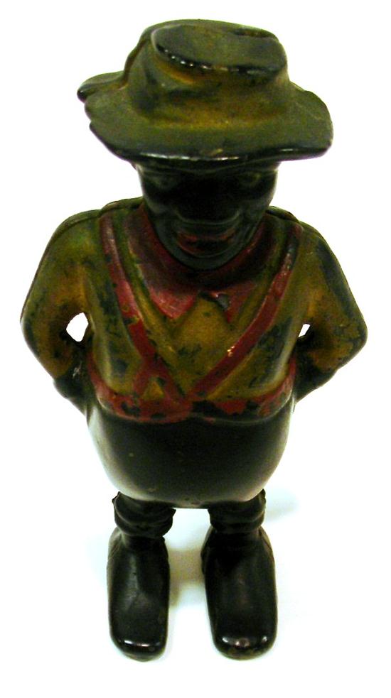 Hubley cast iron still bank of