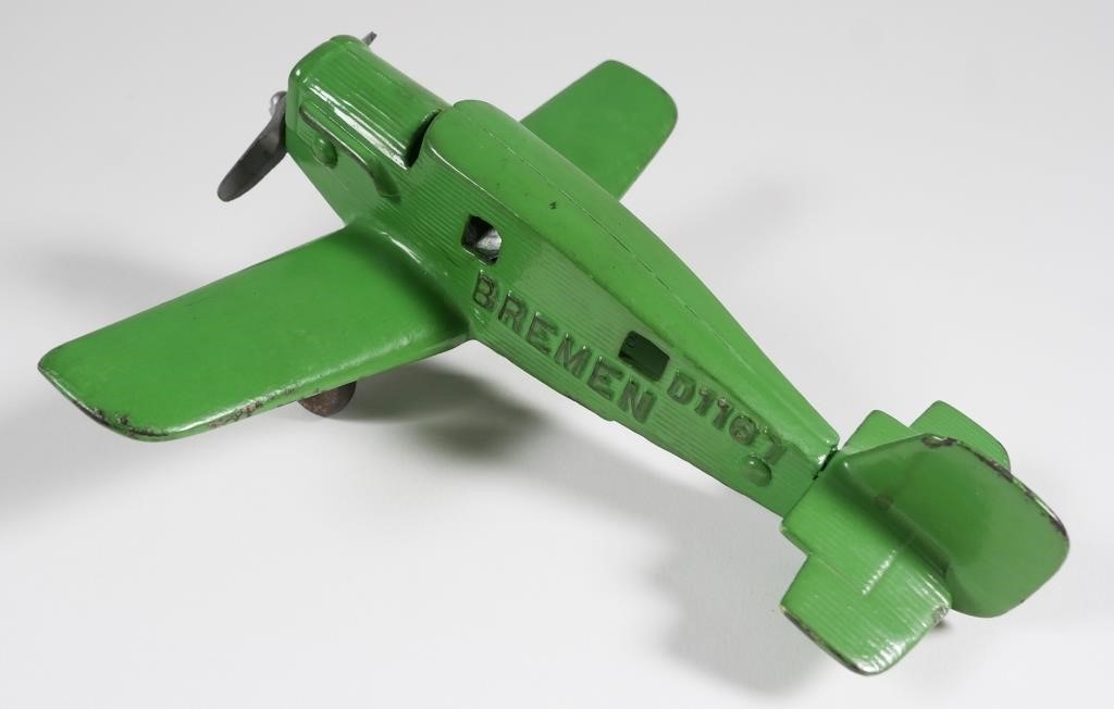 HUBLEY CAST IRON TOY GREEN BREMEN