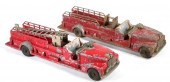 HUBLEY DIECAST FIRE TOY TRUCKS