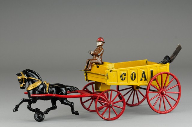 HUBLEY HORSE DRAWN COAL WAGON