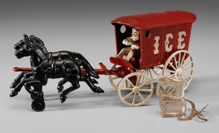 Hubley Ice Wagon American, late