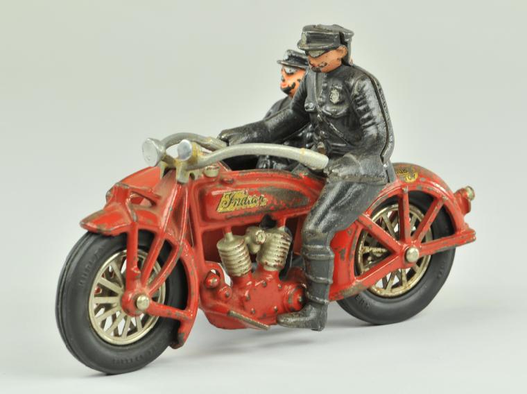 HUBLEY INDIAN MOTORCYCLE WITH