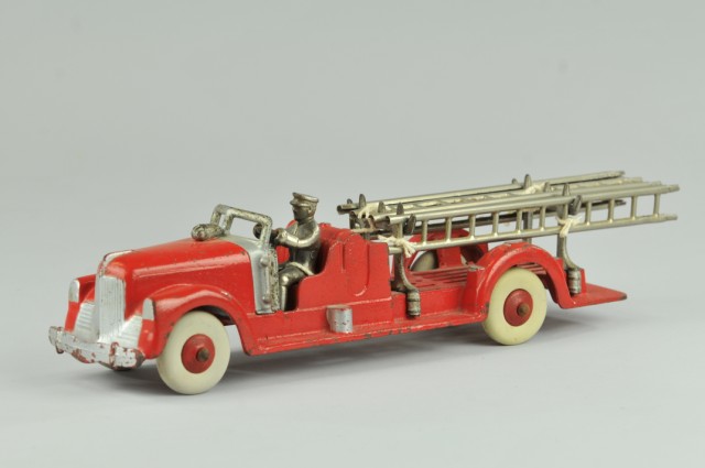HUBLEY LADDER TRUCK Later cast iron