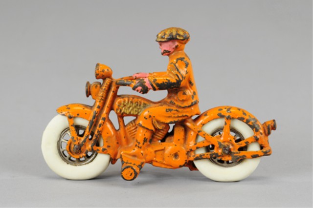 HUBLEY MOTORCYCLE WITH CAST