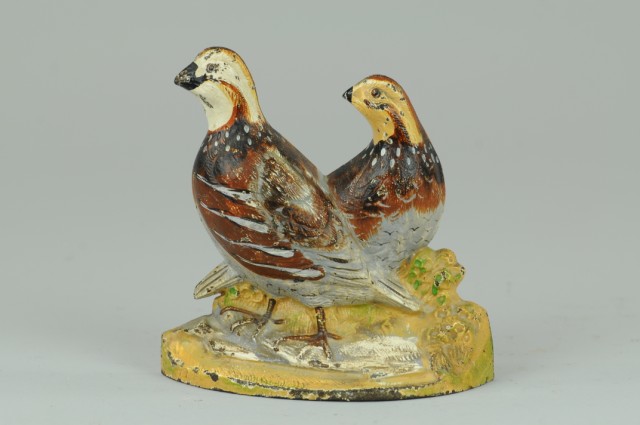 HUBLEY QUAIL BOOKEND Hubley smaller