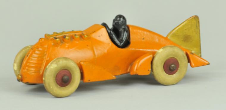HUBLEY RACER Cast iron painted in